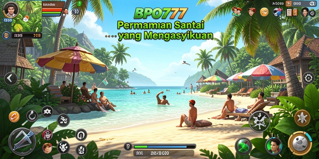 Tangkapan layar BPO777 menampilkan gameplay yang menghibur dan santai.