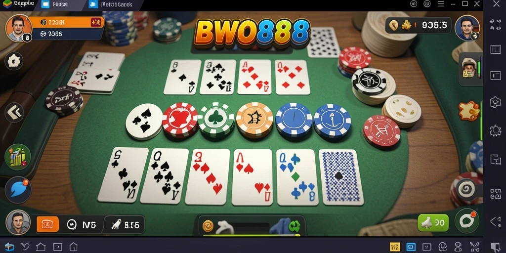 Tampilan menarik saat bermain Gaple di BWO888.
