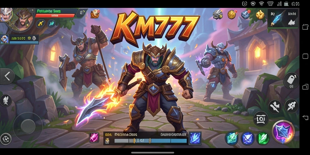 Tangkapan layar gameplay menunjukkan aksi seru dalam pertarungan ARPG.